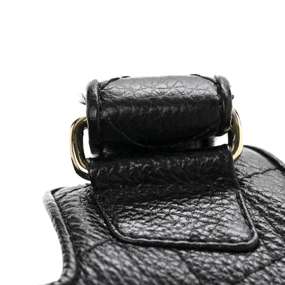 Chanel Grained Calfskin Velcro Dad Sandals 37.5 Black 13 of 14