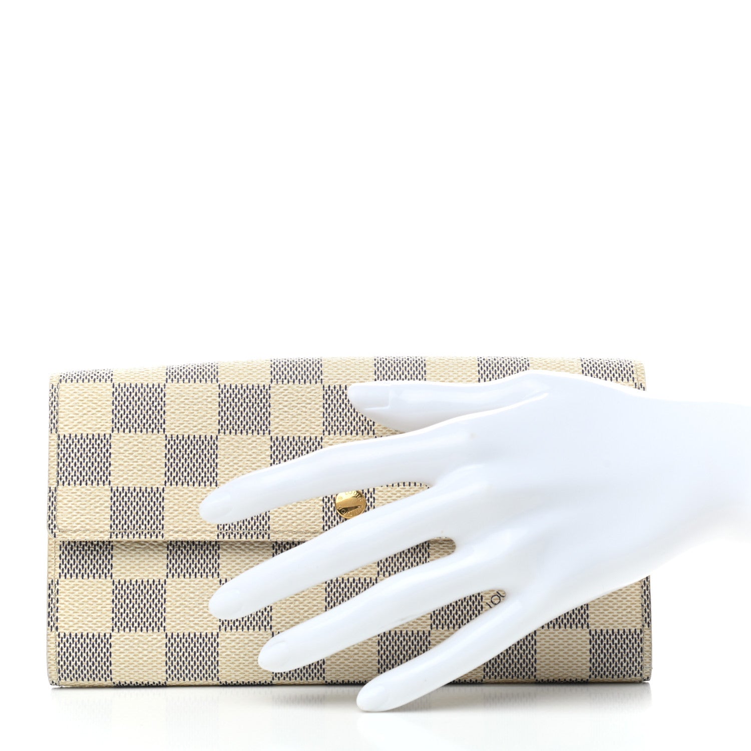 Louis Vuitton Damier Azur Sarah Wallet 2 of 7