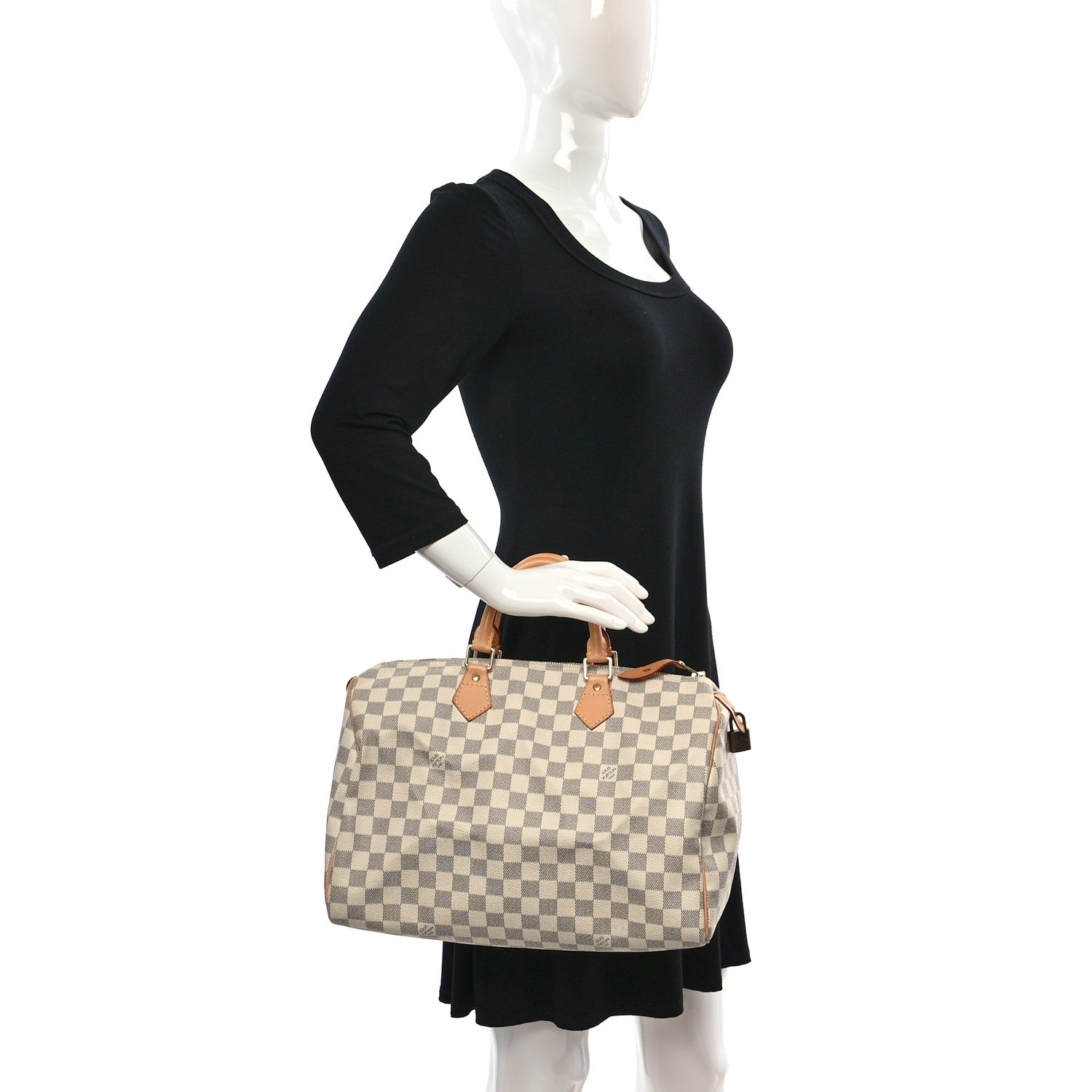 Louis Vuitton Damier Azur Speedy 35 3 of 15
