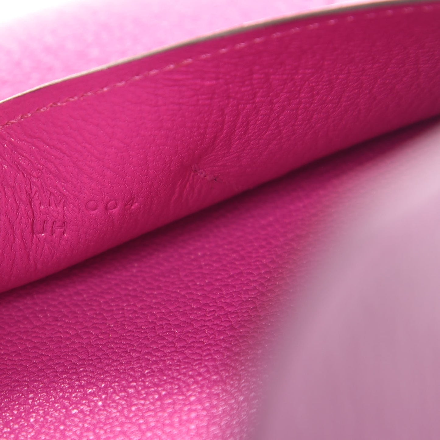 Chevre Mysore Envelope Trio Wallet Magnolia Ambre Capucine