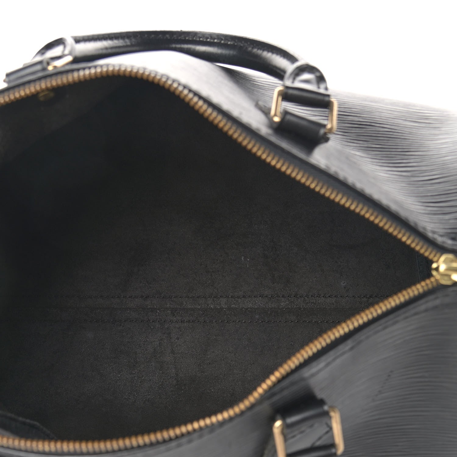 Louis Vuitton Epi Speedy 30 Black 5 of 13