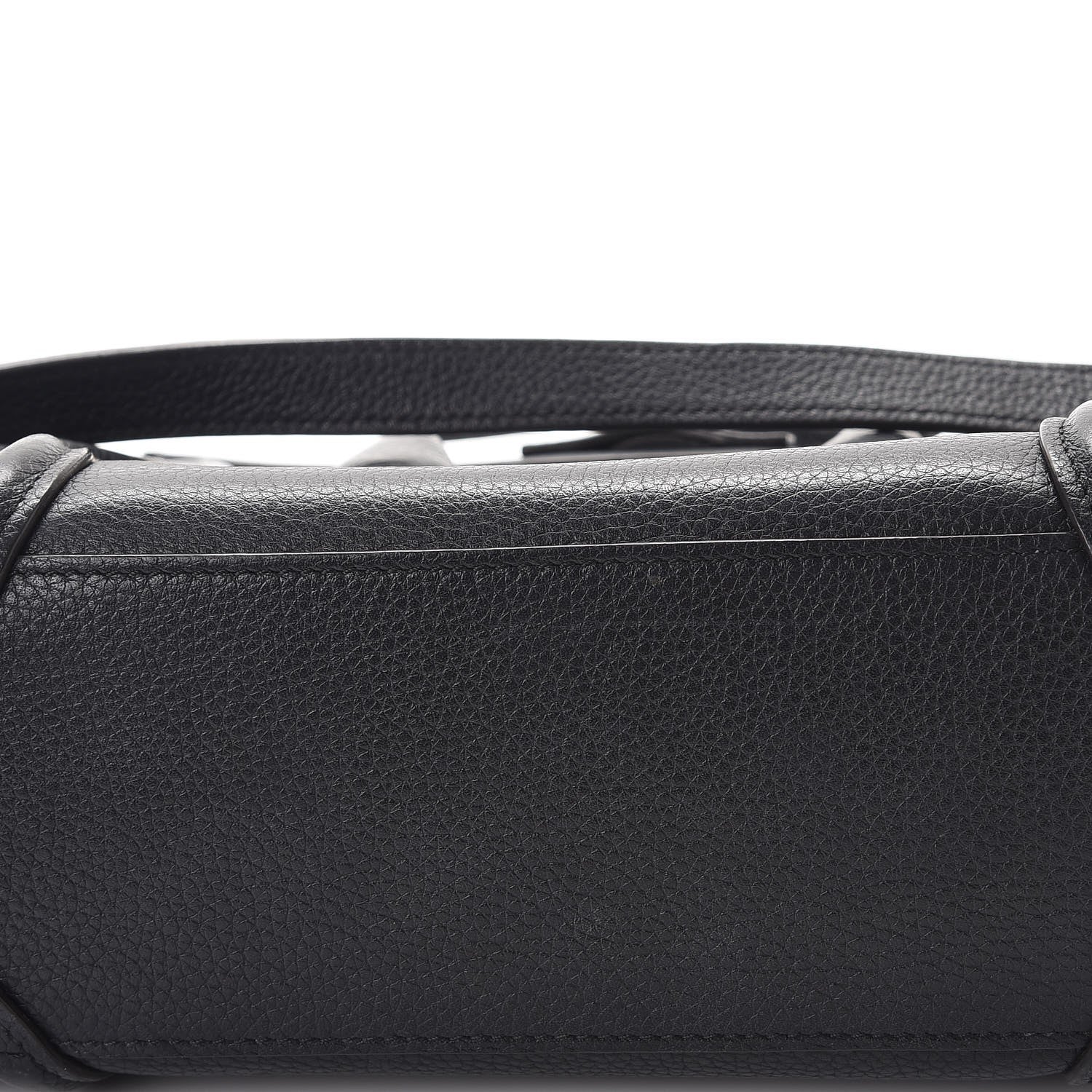 Celine Drummed Calfskin Nano Luggage Black 17 of 17
