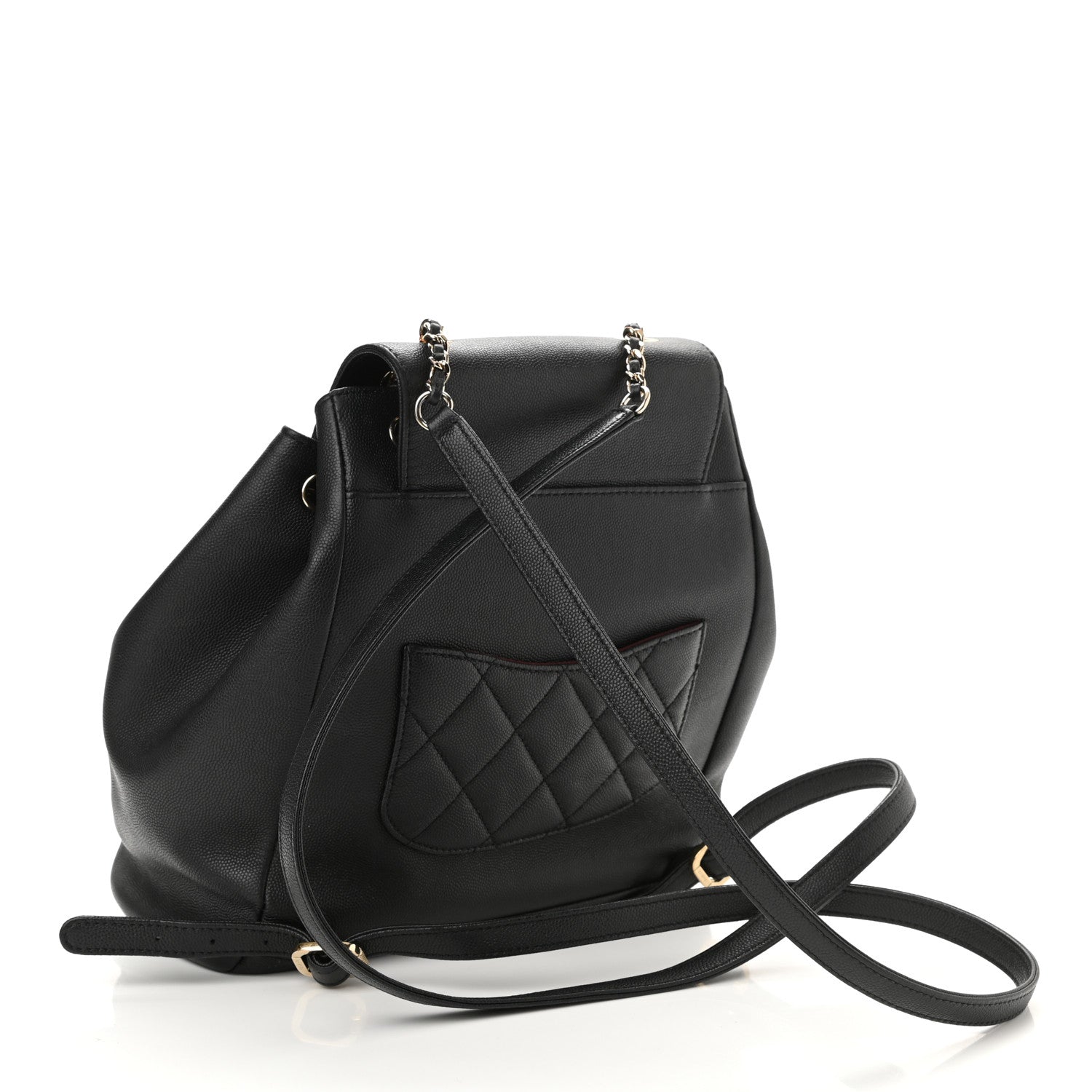 Chanel Caviar Quilted Business Affinity Backpack Black 3 of 11
