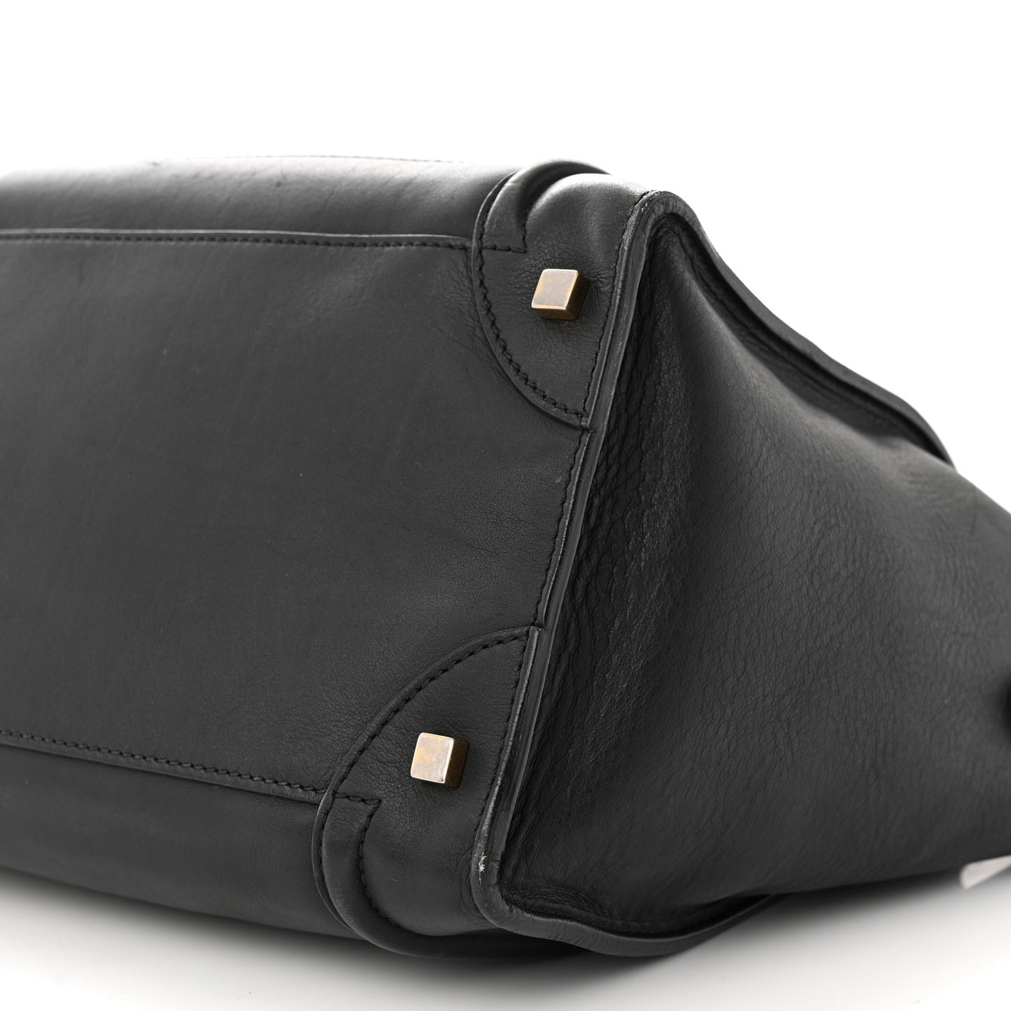 Smooth Calfskin Mini Luggage Black