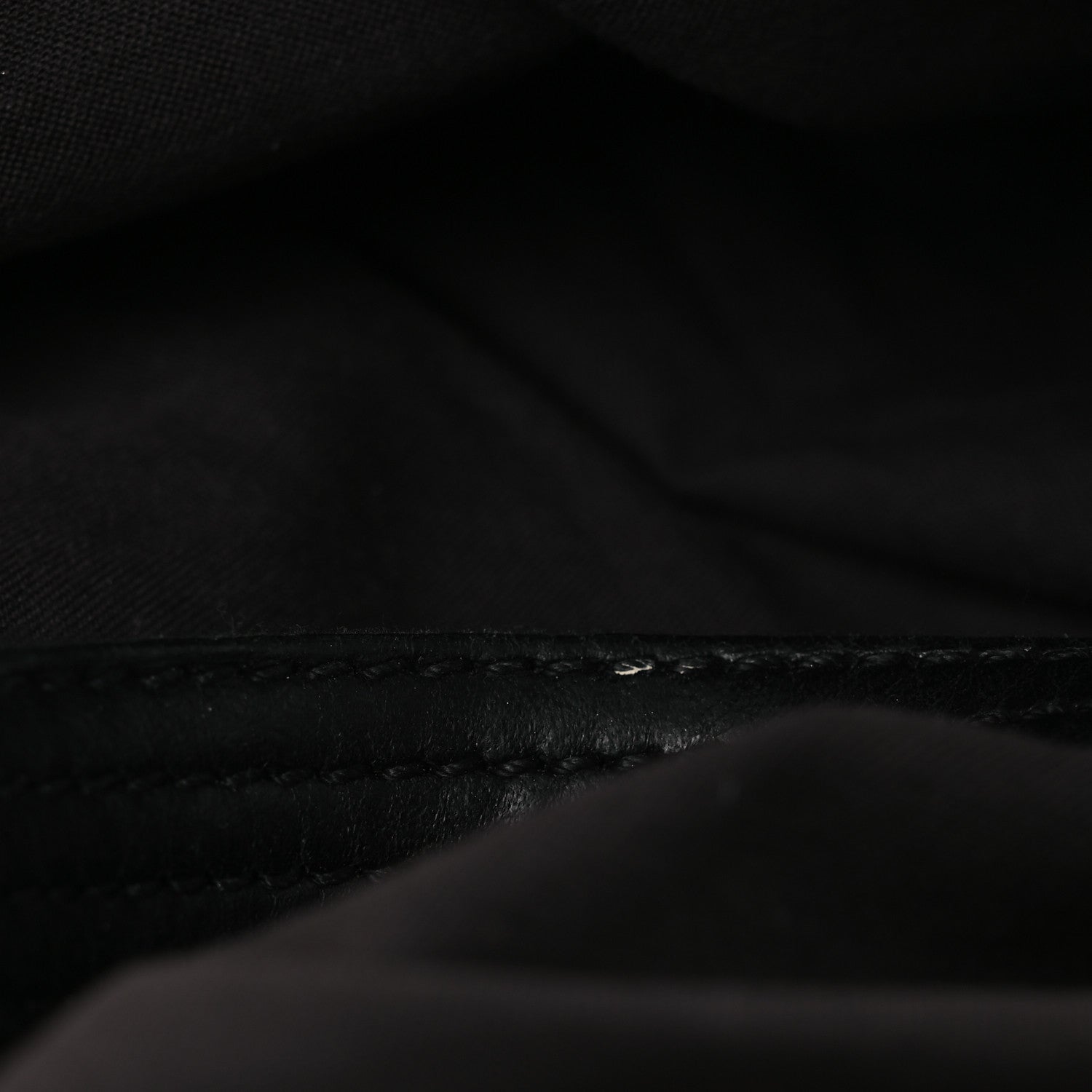 Fendi Sheepskin Zipper Satchel Black 12 of 14