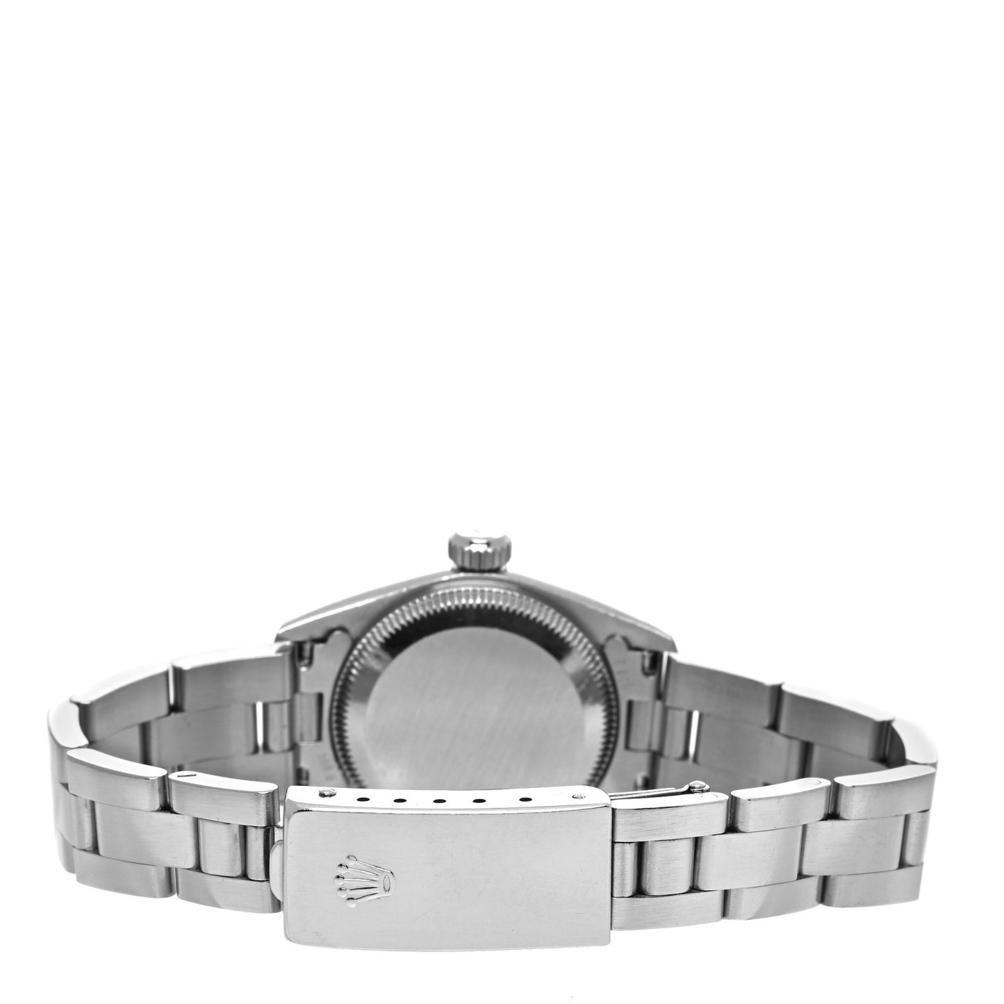 Stainless Steel 26mm Oyster Perpetual Watch Black 67230