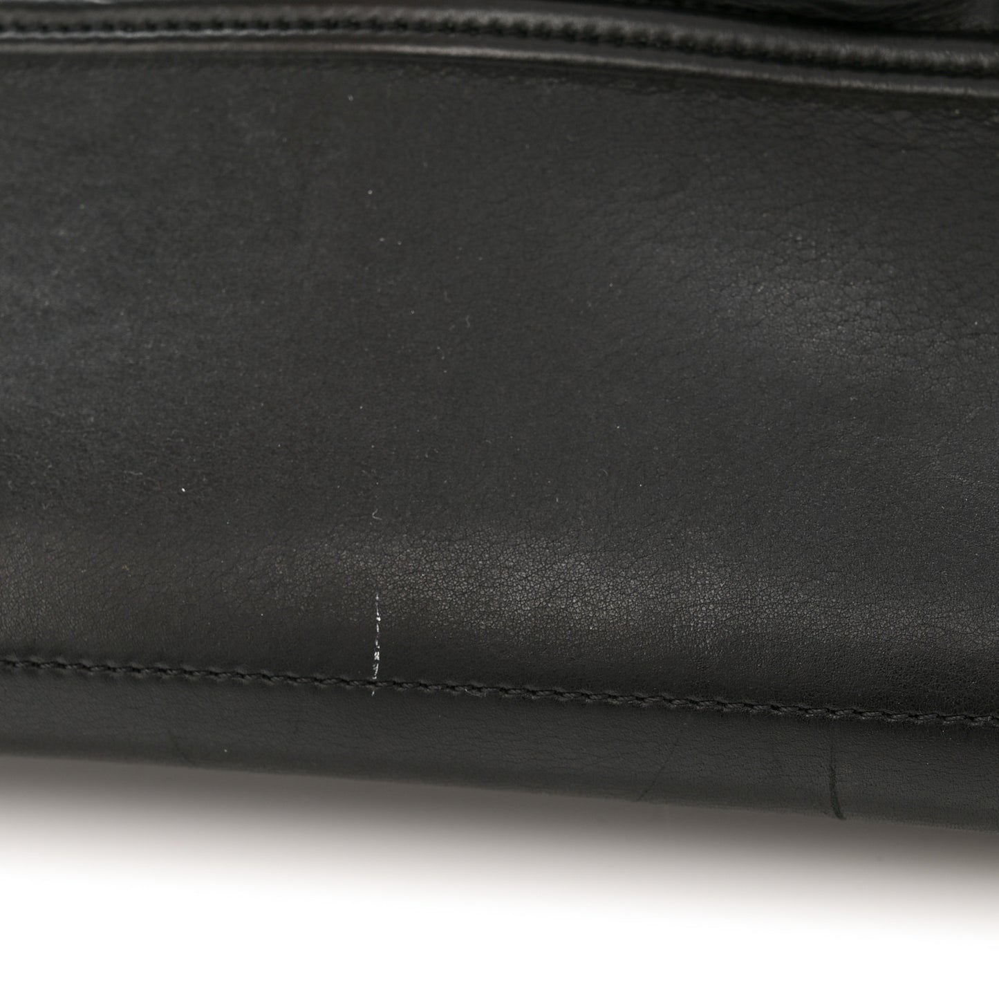 Supple Calfskin Medium Phantom Luggage Black