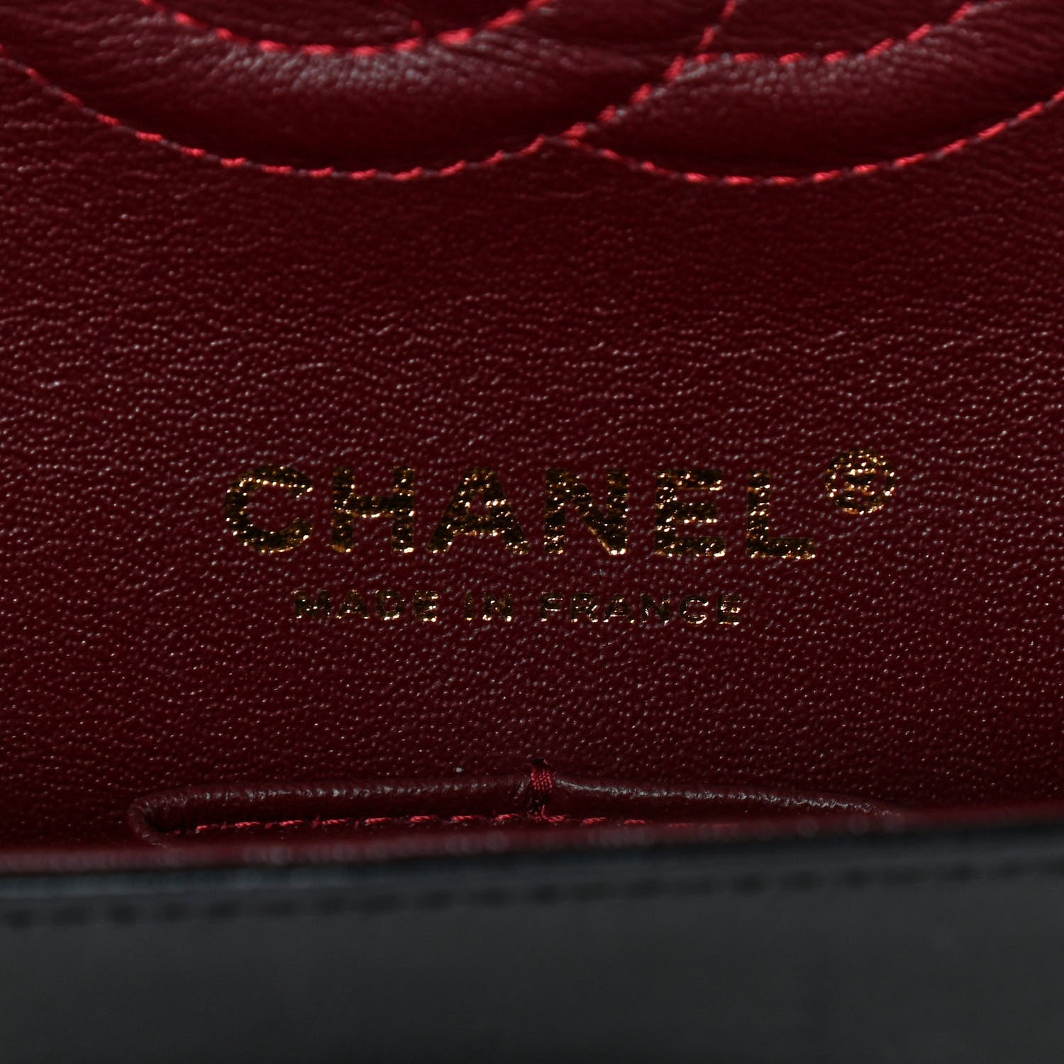 Chanel Lambskin Quilted Medium Double Flap Black 5 of 8