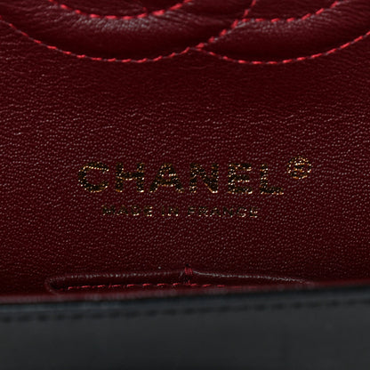 Chanel Lambskin Quilted Medium Double Flap Black 5 of 8