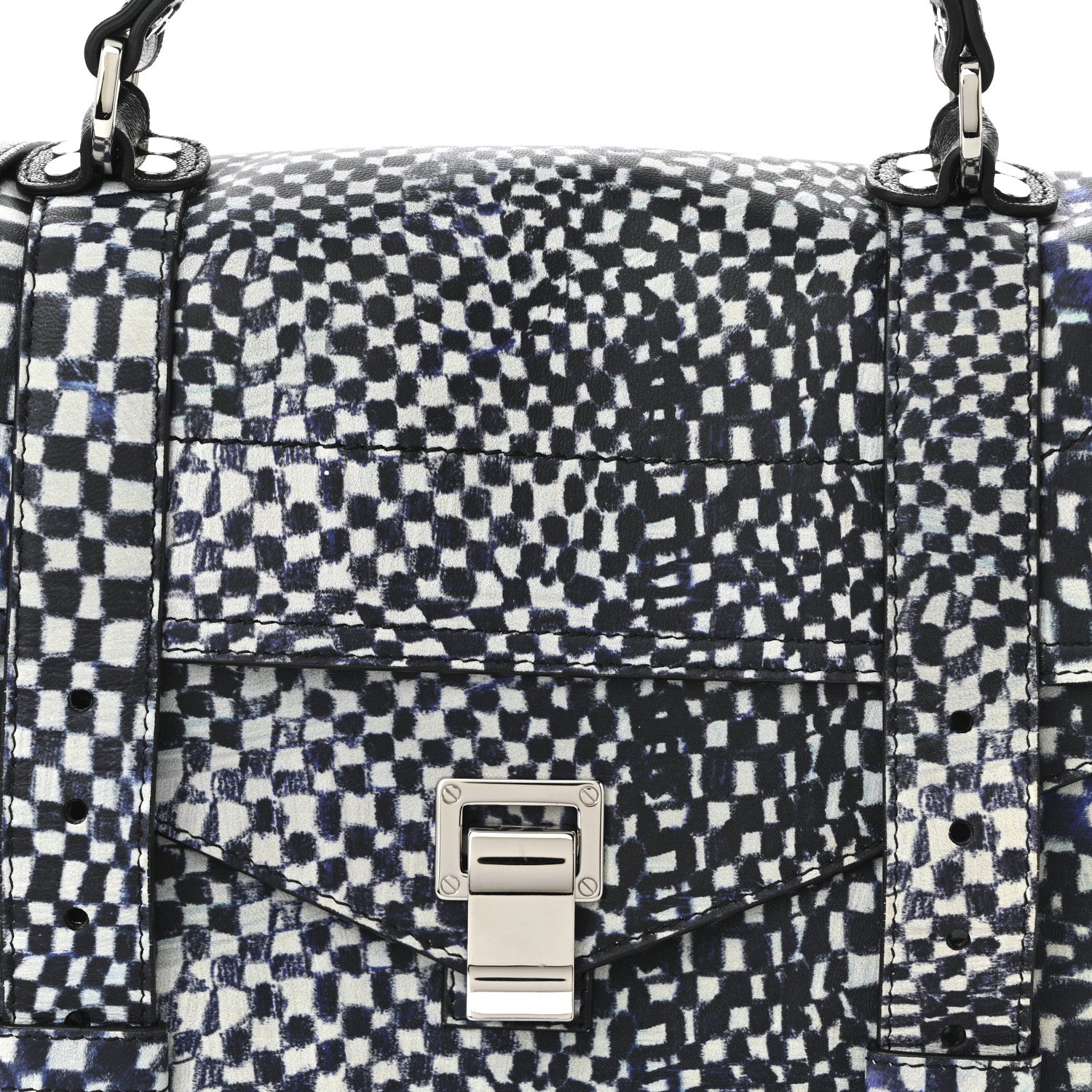 Proenza Schouler X HARMONY KORINE Calfskin PS1 Check Success