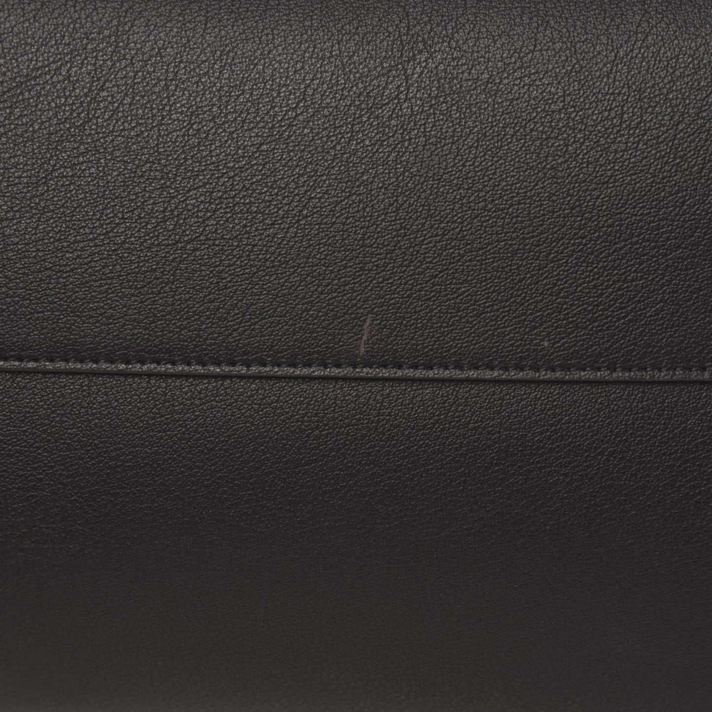 Calfskin Large Shopping Tote Black