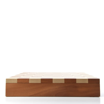 Hermes Sycamore Mahogany Lambskin Chess Game 4 of 8
