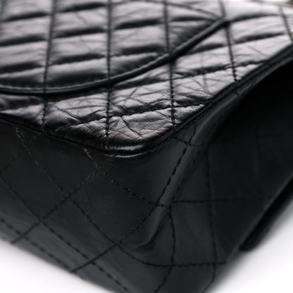 Chanel Aged Calfskin Quilted 2.55 Reissue 225 Flap Black 11 of 16