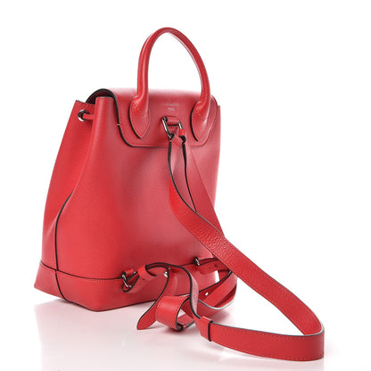 Louis Vuitton Soft Calfskin Lockme Backpack Poppy 3 of 6