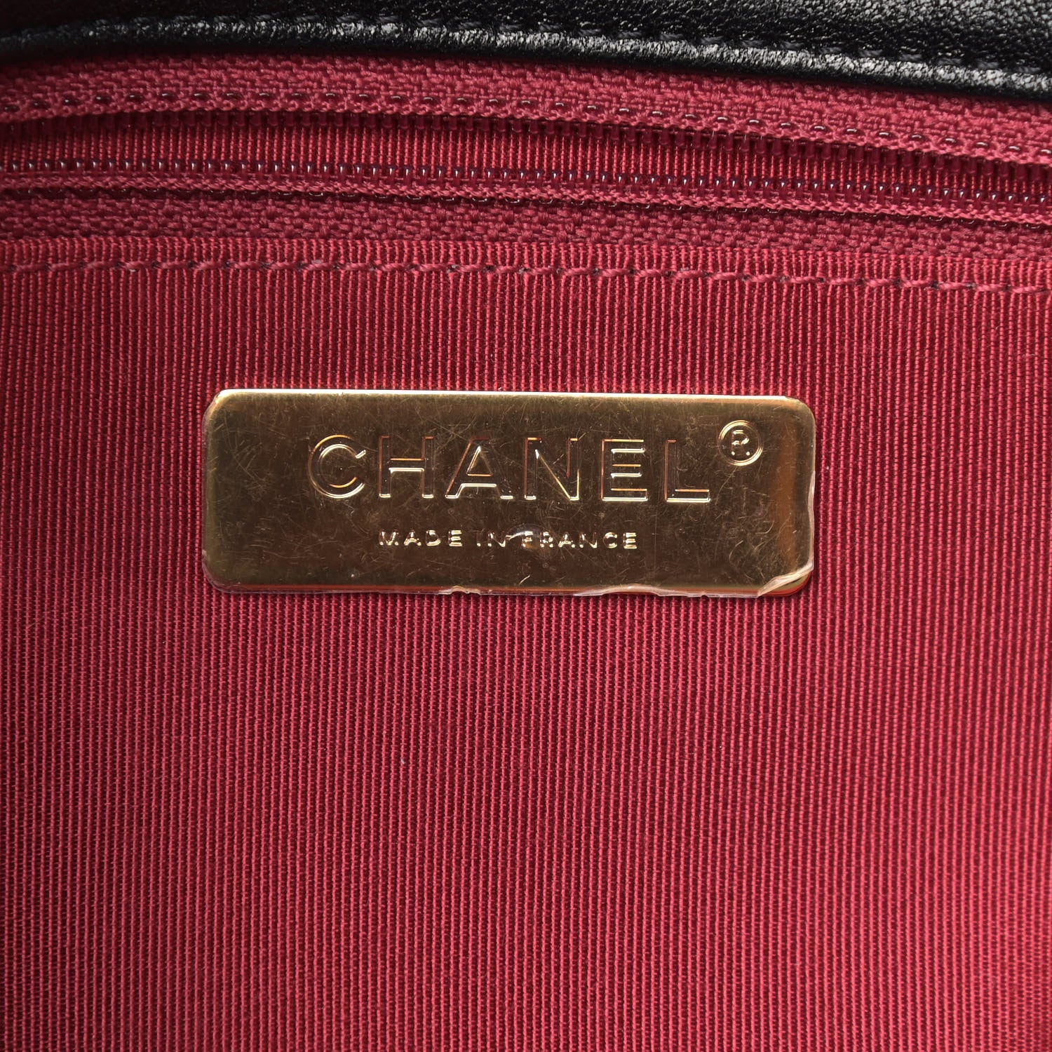 Chanel Quilted Large Chanel 19 Flap Black 6 of 9