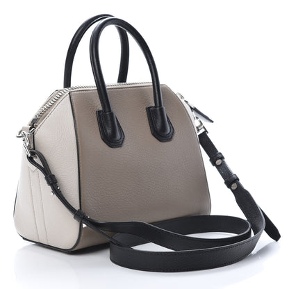 Givenchy Sugar Goatskin Mini Tri-Color Antigona Linen 3 of 10
