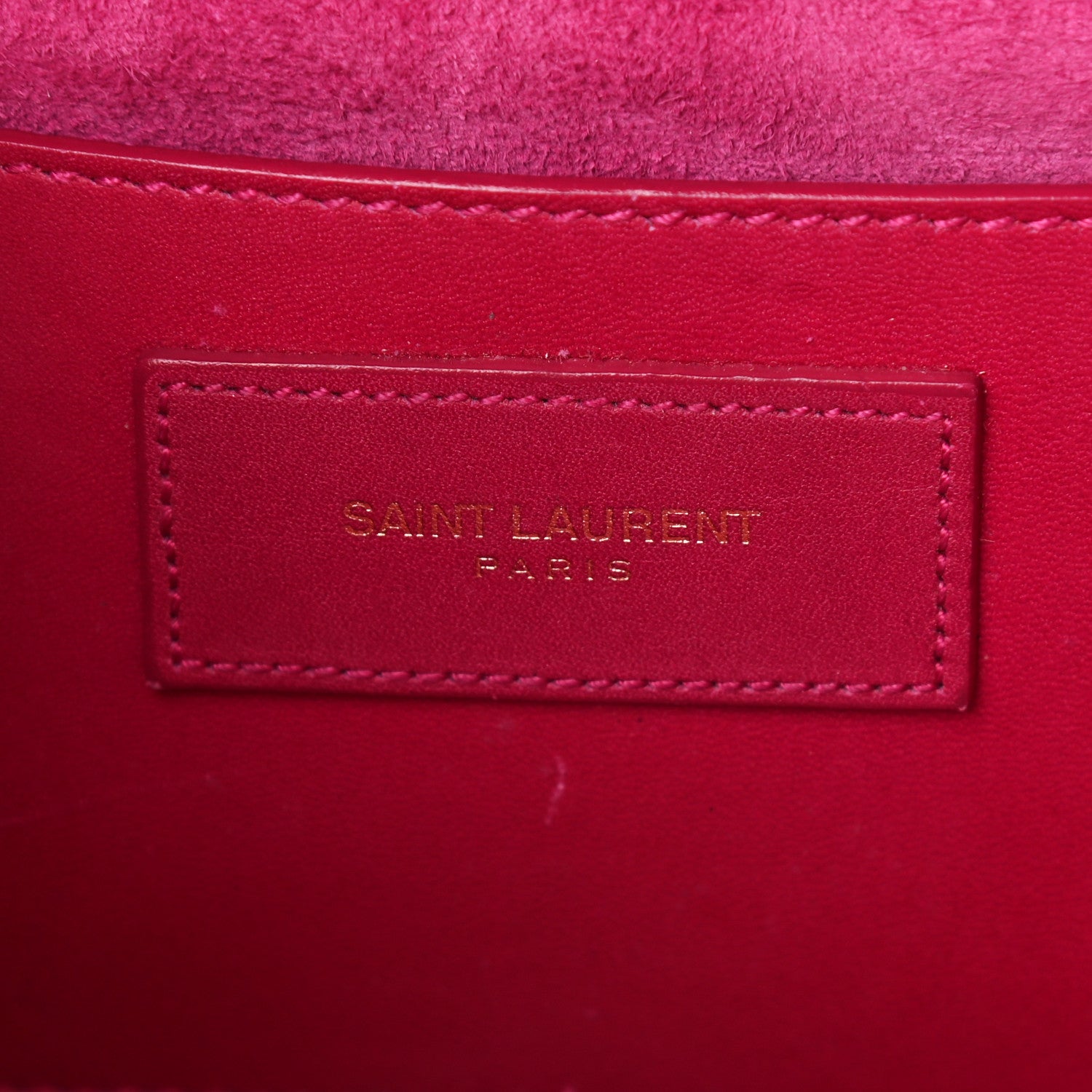 Saint Laurent Calfskin Medium Classic Lulu Bag Pink 6 of 9