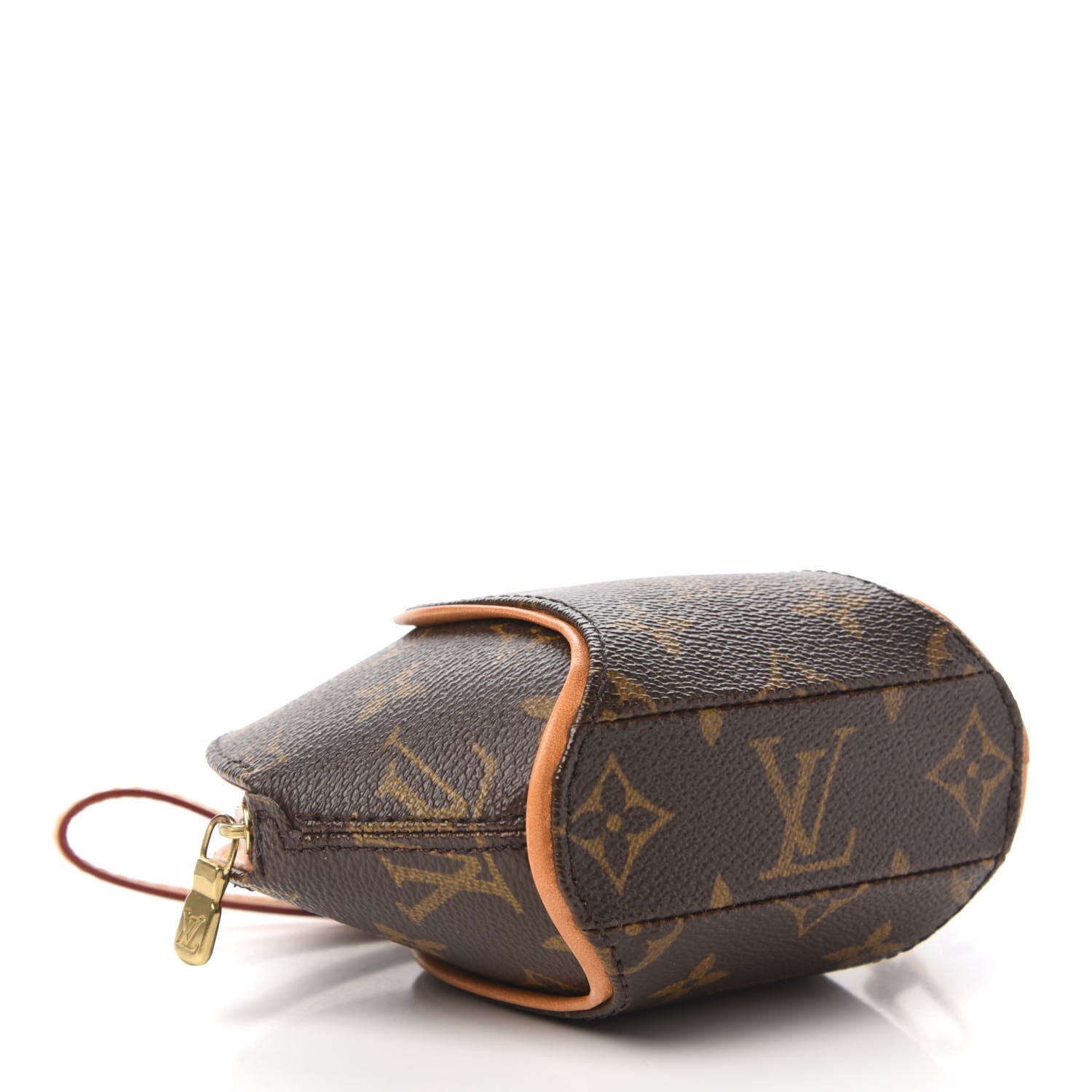 Louis Vuitton Monogram Mini Ellipse Wristlet Clutch 4 of 10