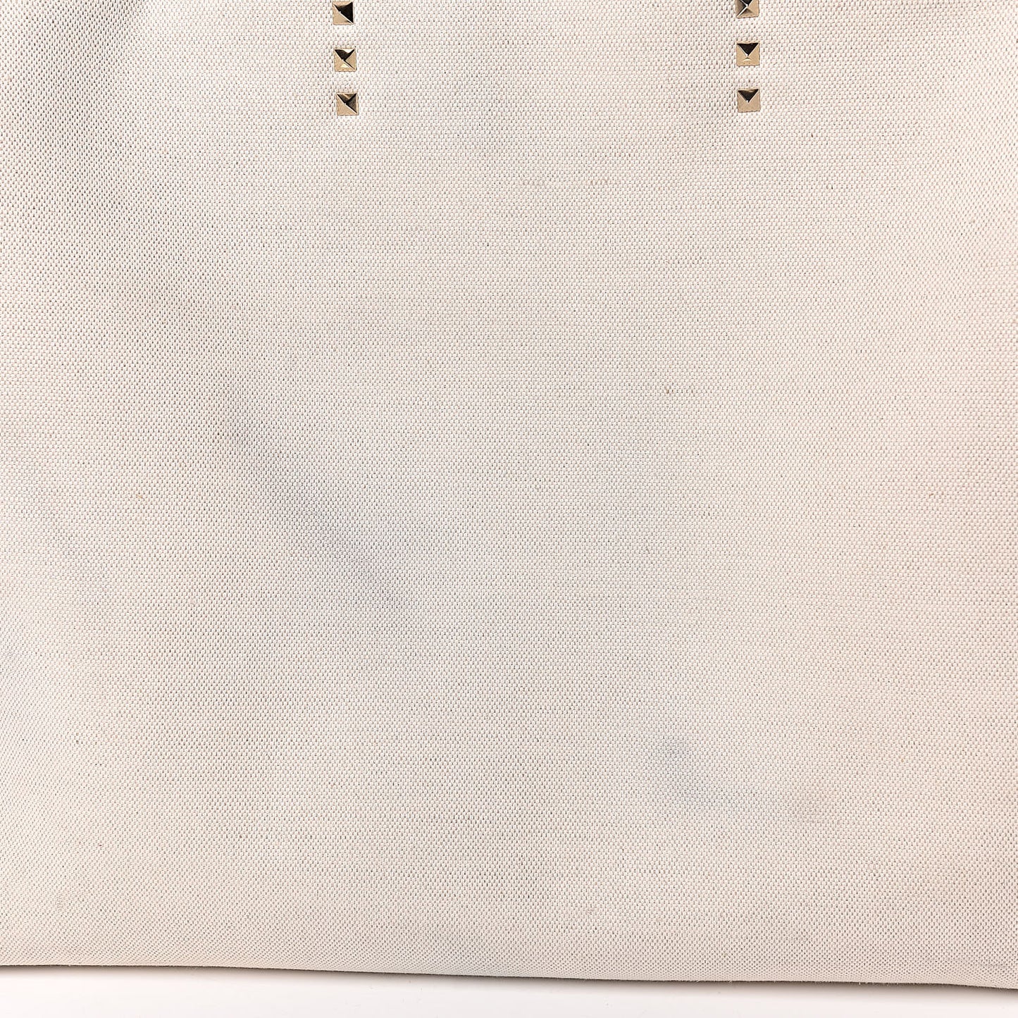 Canvas VLTN Print Large Tote Natural