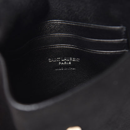 Saint Laurent Lambskin Small Teddy Bucket Bag Black 7 of 11