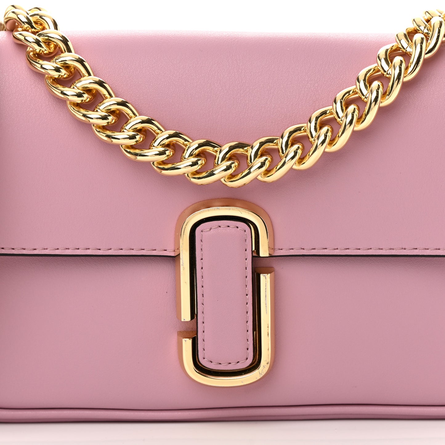 Calfskin The J Marc Shoulder Bag Quartz Pink