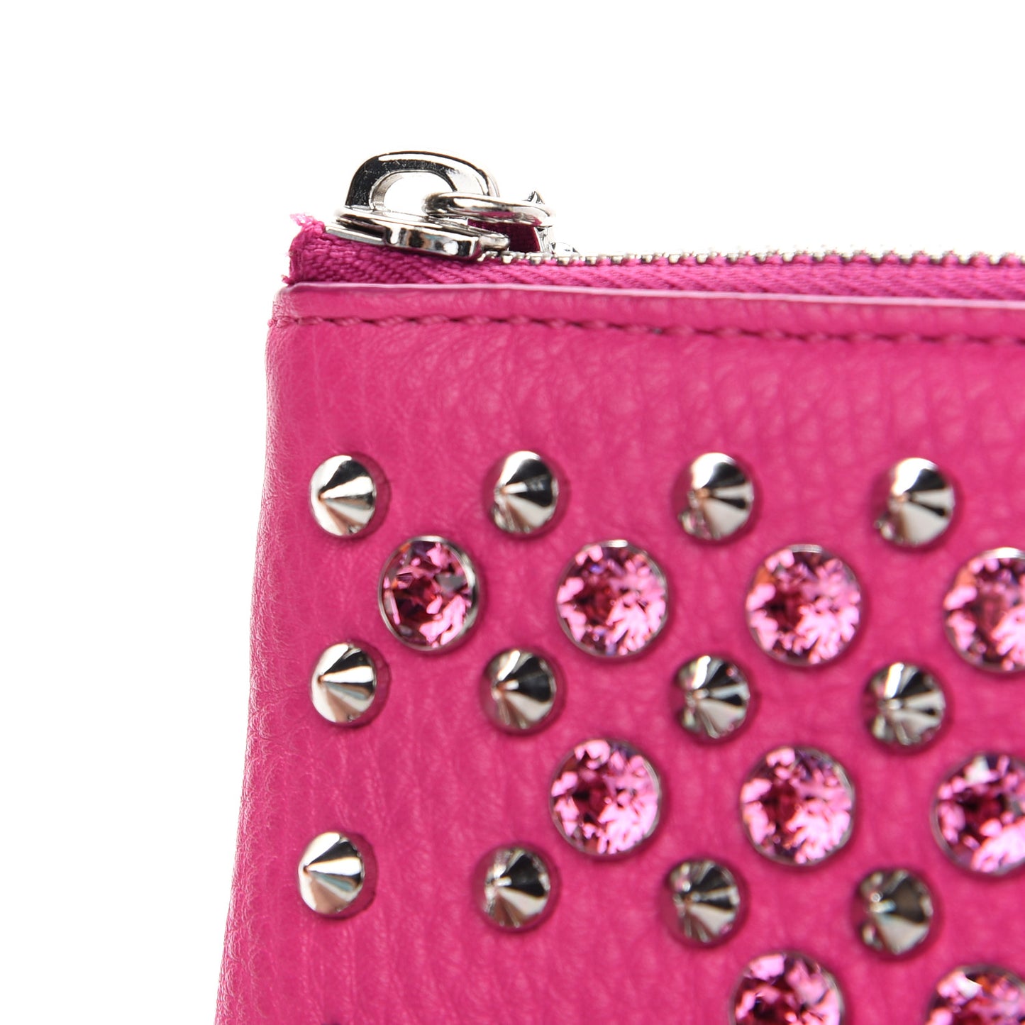 Crystal Studded Crossbody Pink