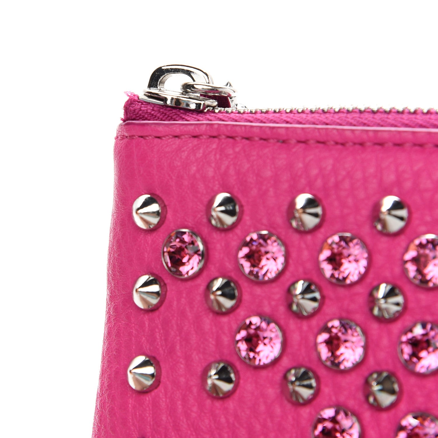 MCM Crystal Studded Crossbody Pink 11 of 11