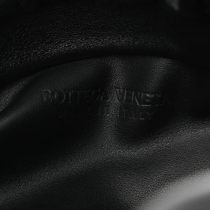 Bottega Veneta Calfskin The Pouch Chain Black 6 of 9