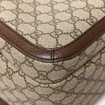 Gucci GG Supreme Monogram Medium Ophidia Day Backpack Brown 10 of 13