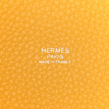 Hermes Taurillon Clemence Picotin Lock 18 PM Sun 6 of 11