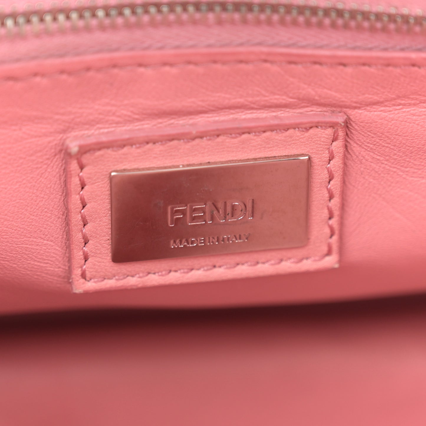 Nappa Elaphe Monster Eyes Mini Peekaboo Iconic Satchel Ruby Bois de Rose Natural