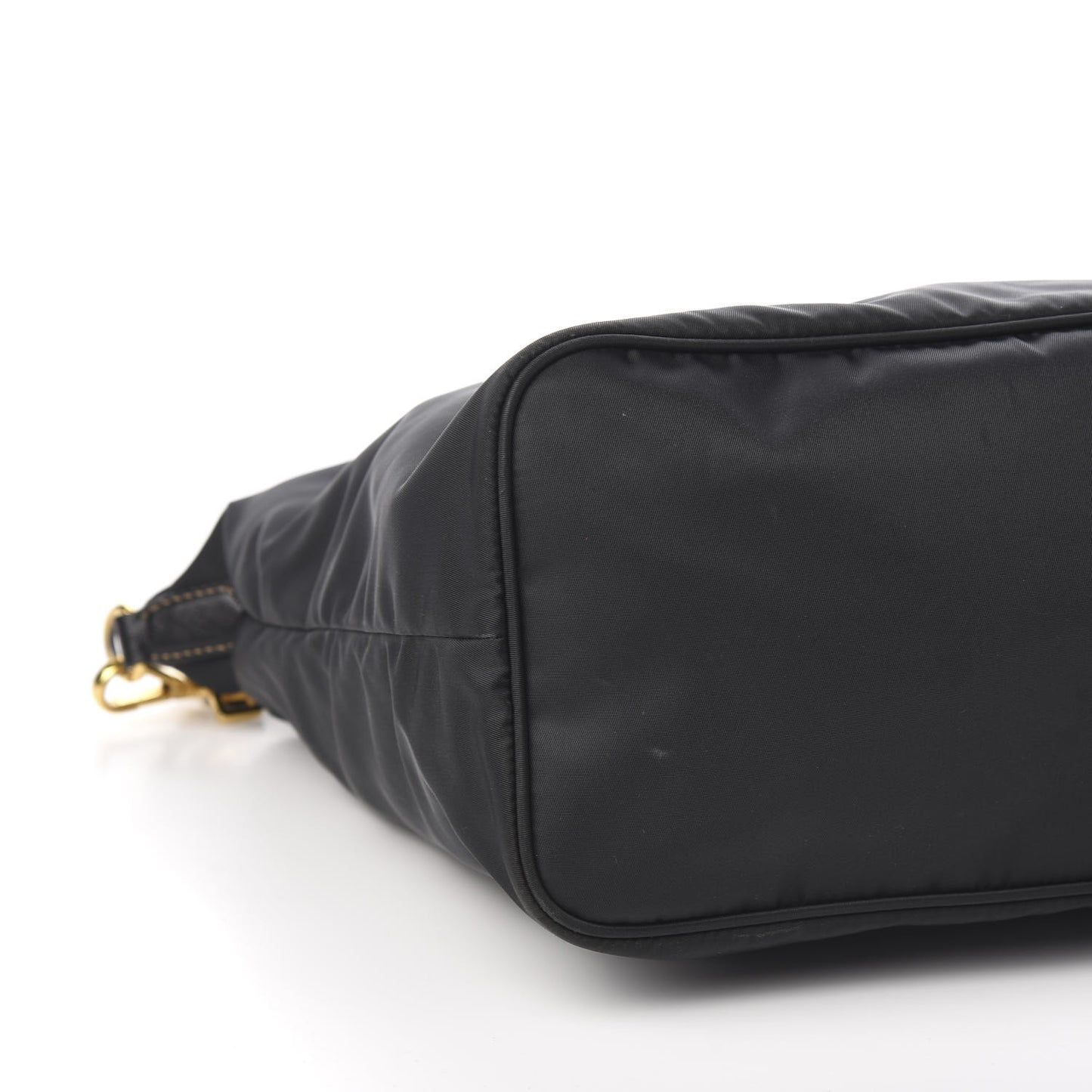 Tessuto Nylon Saffiano Tote Black