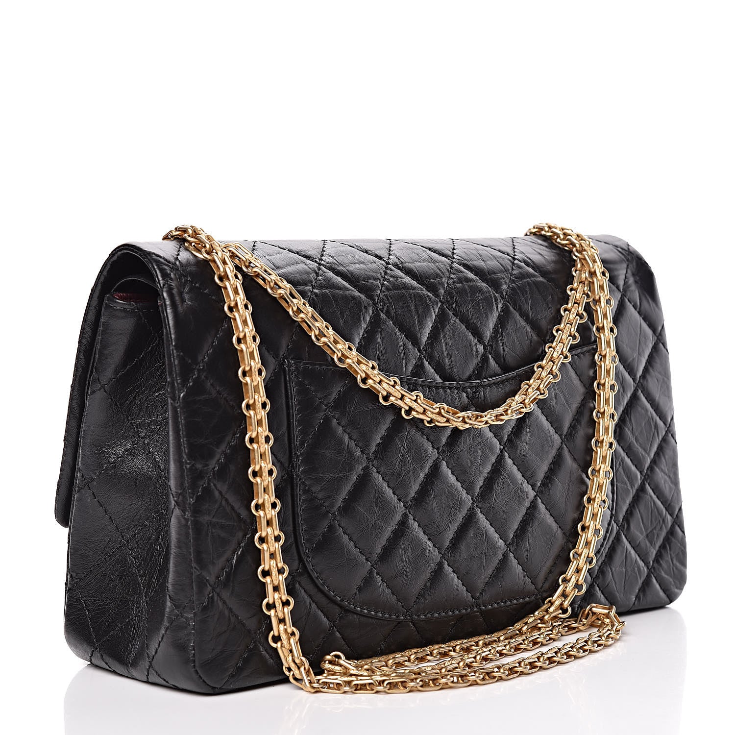 Chanel Aged Calfskin Lucky Charms 2.55 Reissue 226 Flap Black 3 of 11
