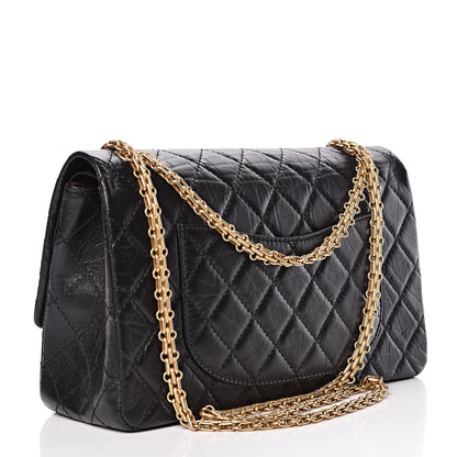 Chanel Aged Calfskin Lucky Charms 2.55 Reissue 226 Flap Black 3 of 11