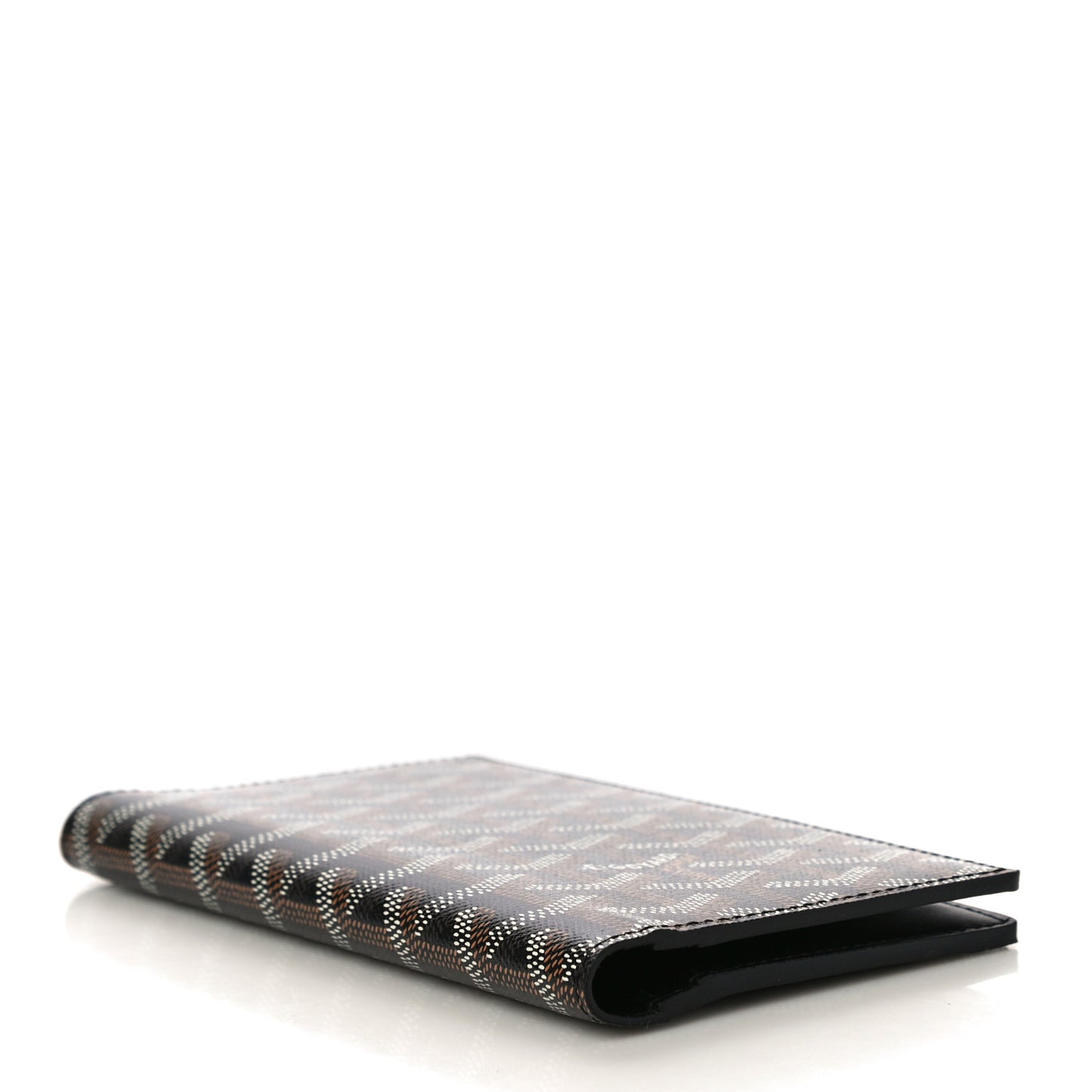 Goyardine Long Bi-Fold Wallet Black