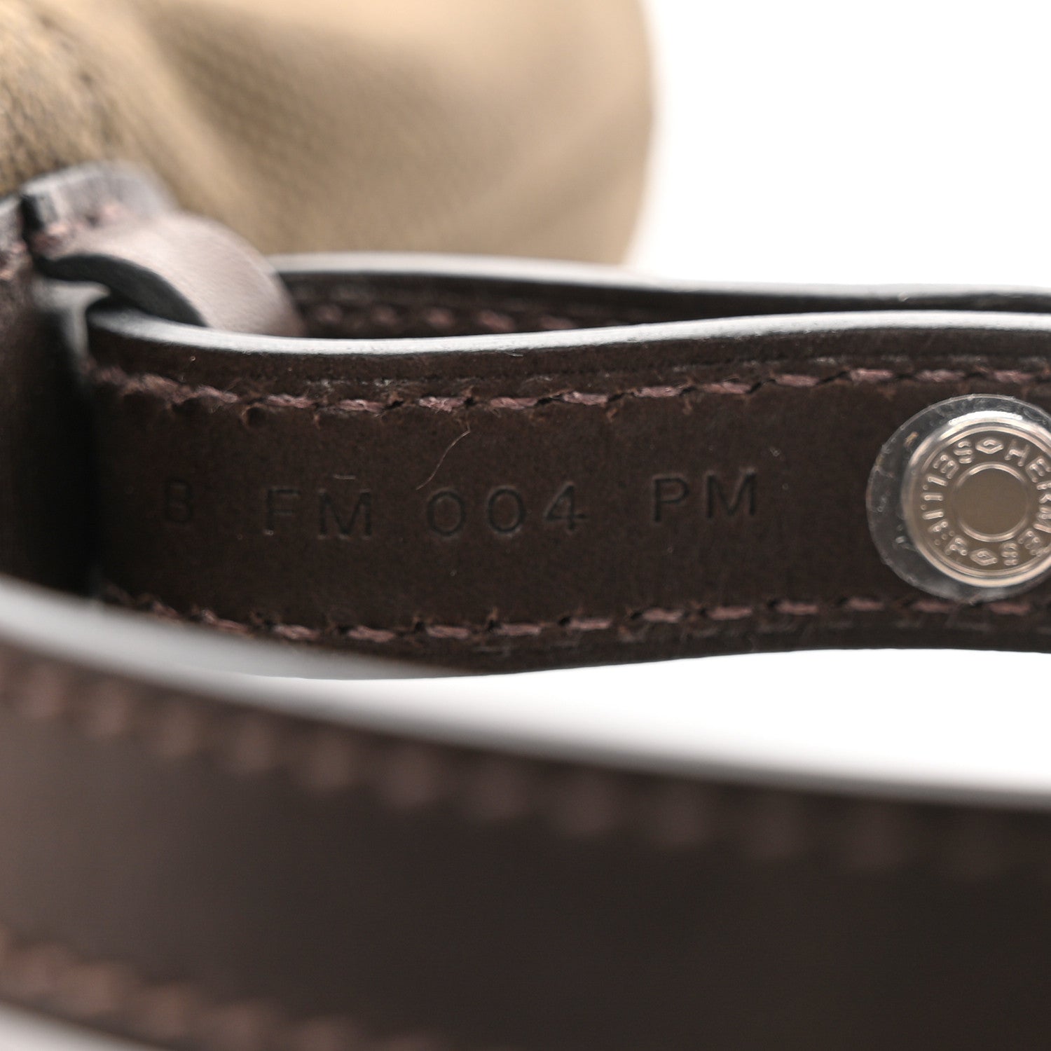 Hermes Coated Canvas On-the-Go Dog Pouch Kaki Feu 6 of 8