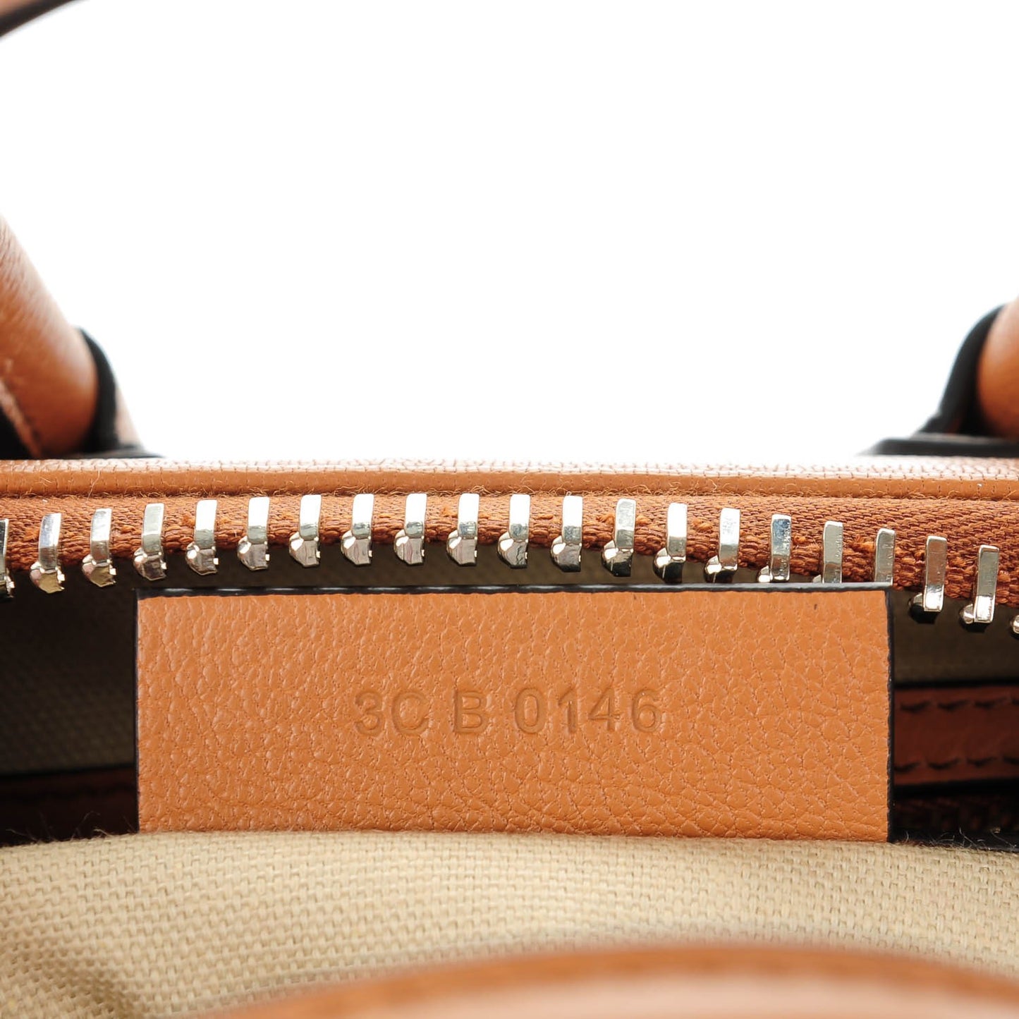 Sugar Goatskin Mini Antigona Caramel Brown