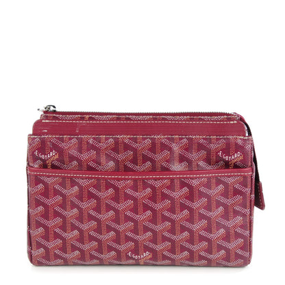 Goyard Goyardine Miroir Toiletry Bag PM Red 1 of 7