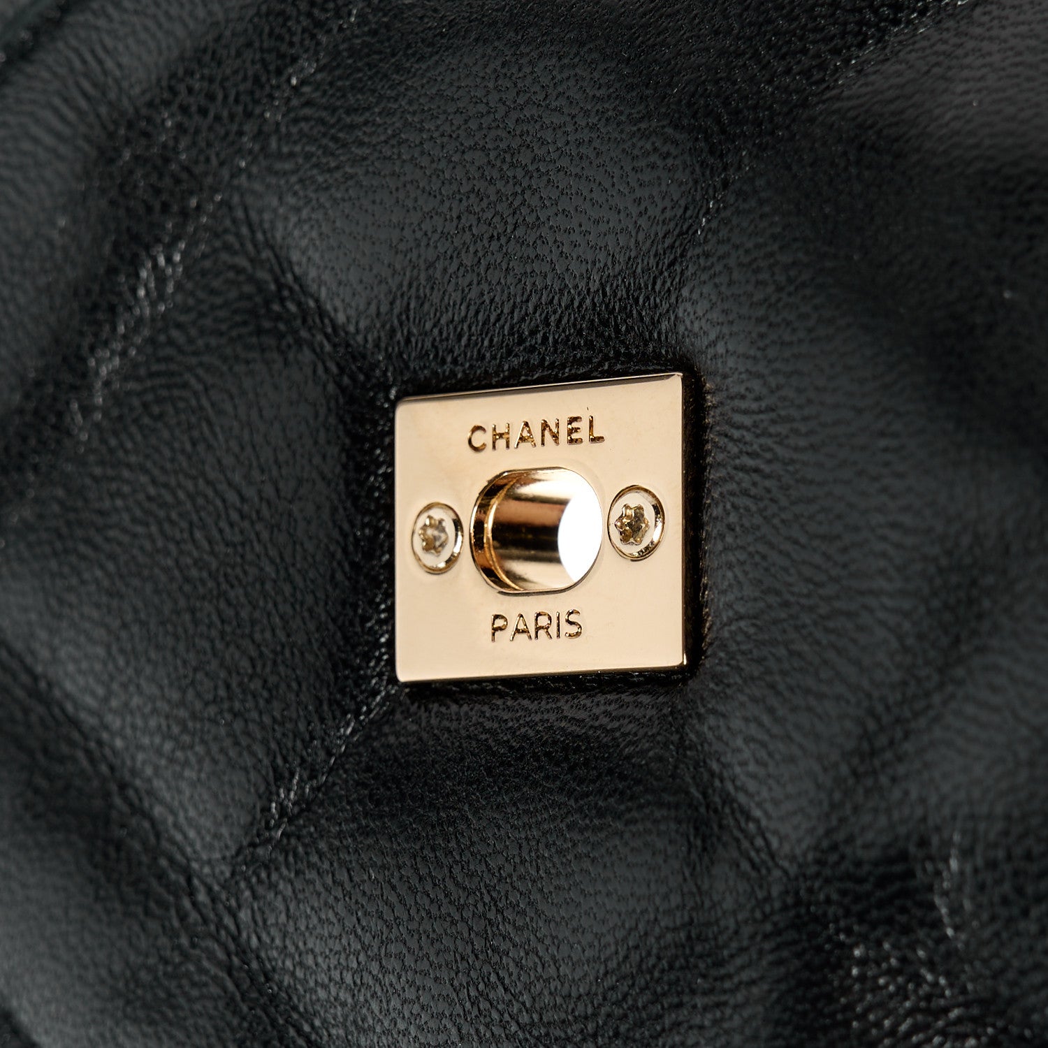 Chanel Lambskin Quilted CC Turnlock Loafers 41 Black 9 of 10
