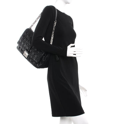 Christian Dior Lambskin Cannage Large New Lock Flap Black 2 of 7