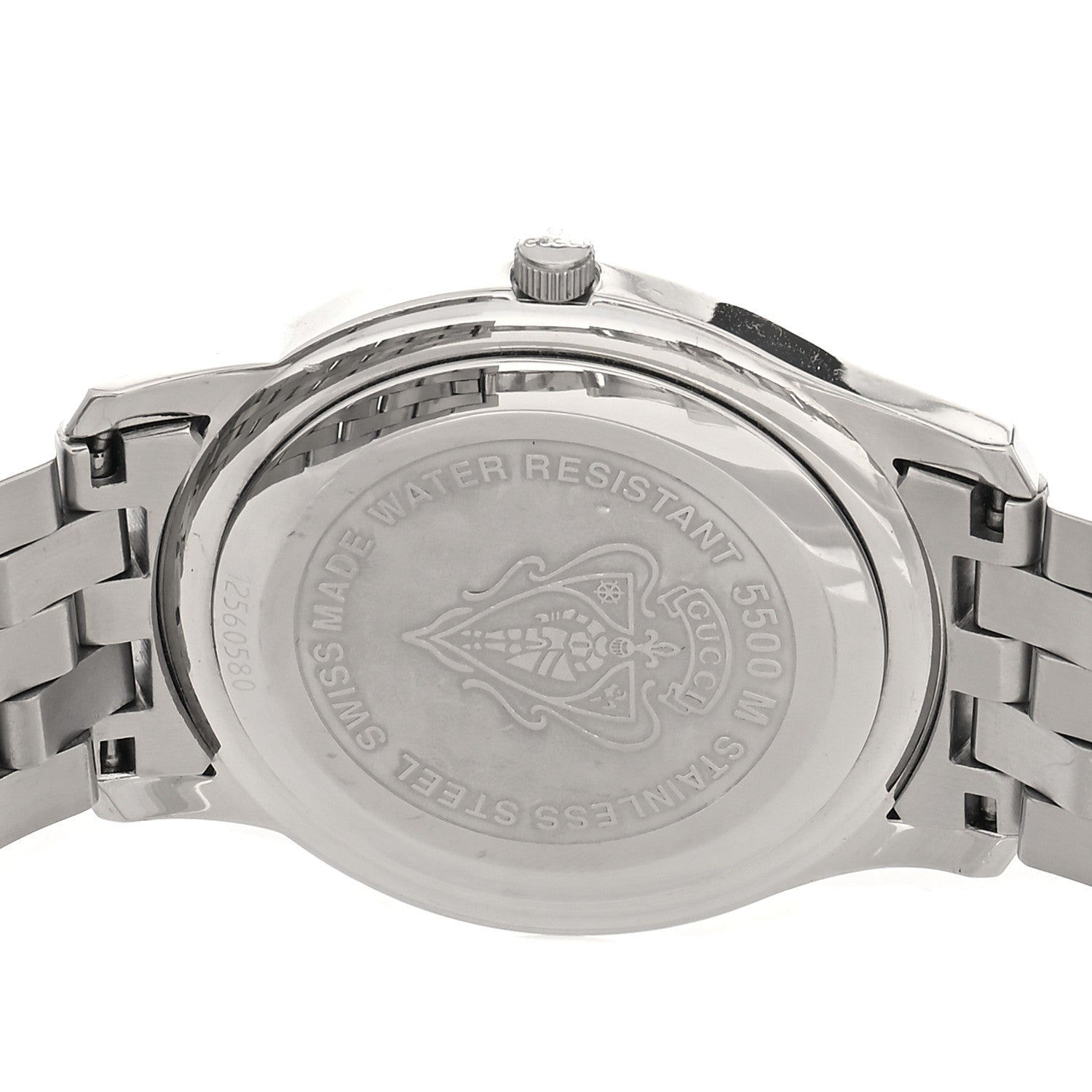 Gucci Stainless Steel 35mm 5500M Quartz Watch Black 4 of 4