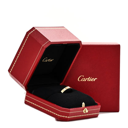 Cartier 18K Yellow Gold 3.5mm LOVE Wedding Band Ring 54 6.75 5 of 5