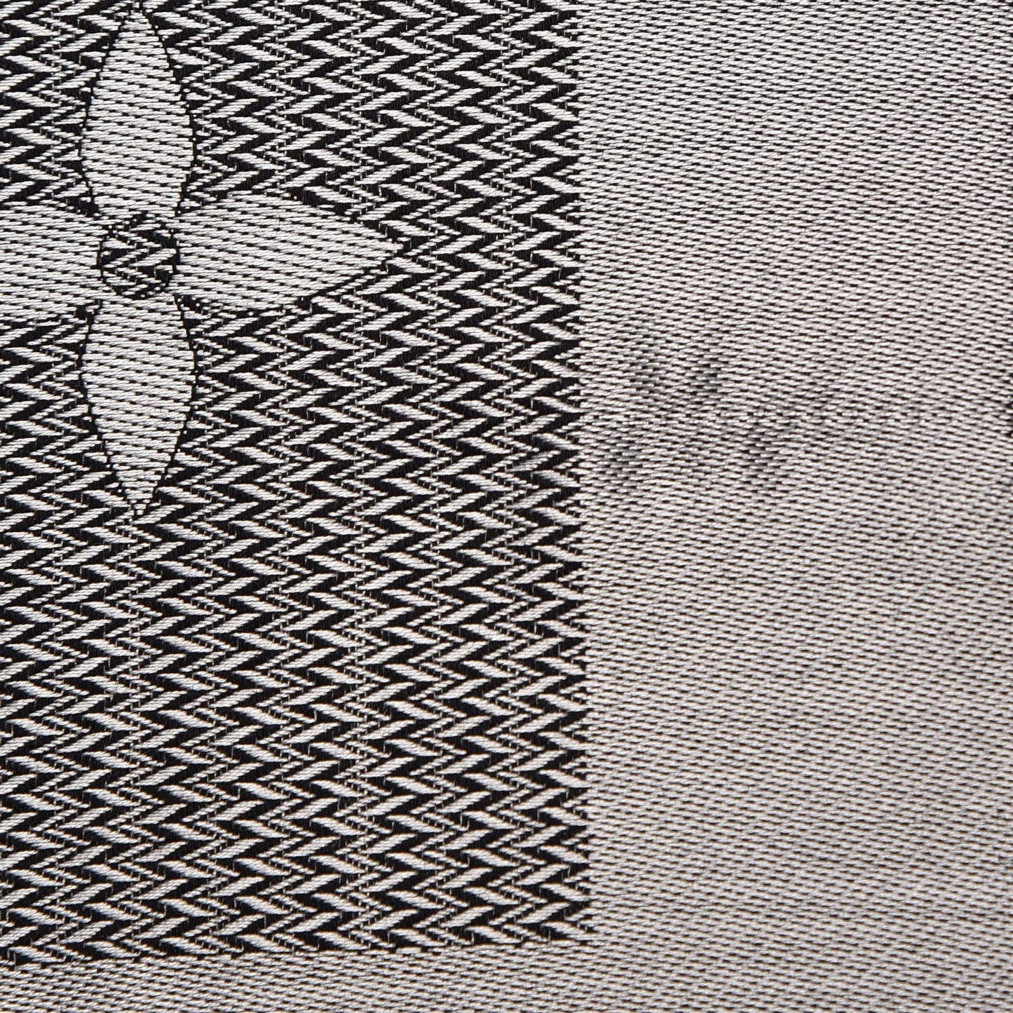 Silk Wool Beyond Monogram Shawl Silver