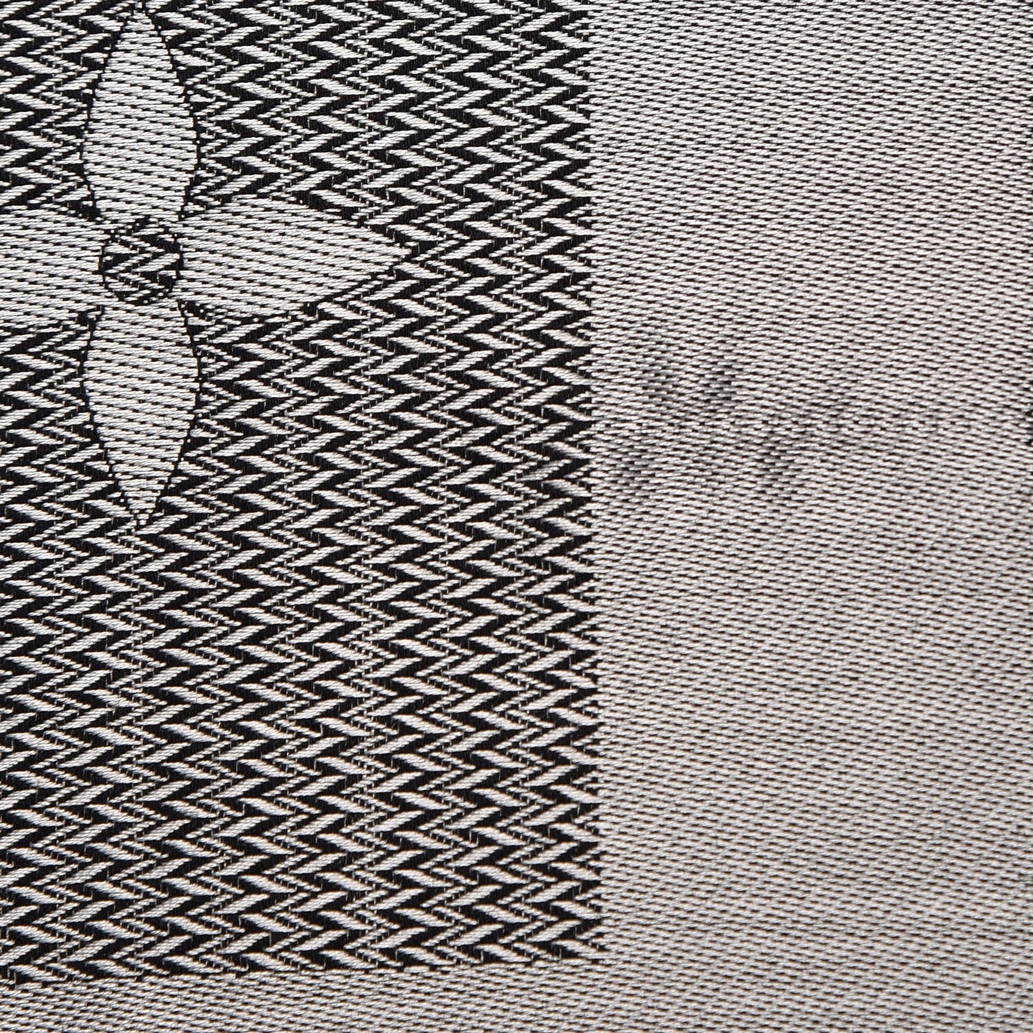 Louis Vuitton Silk Wool Beyond Monogram Shawl Silver 3 of 5