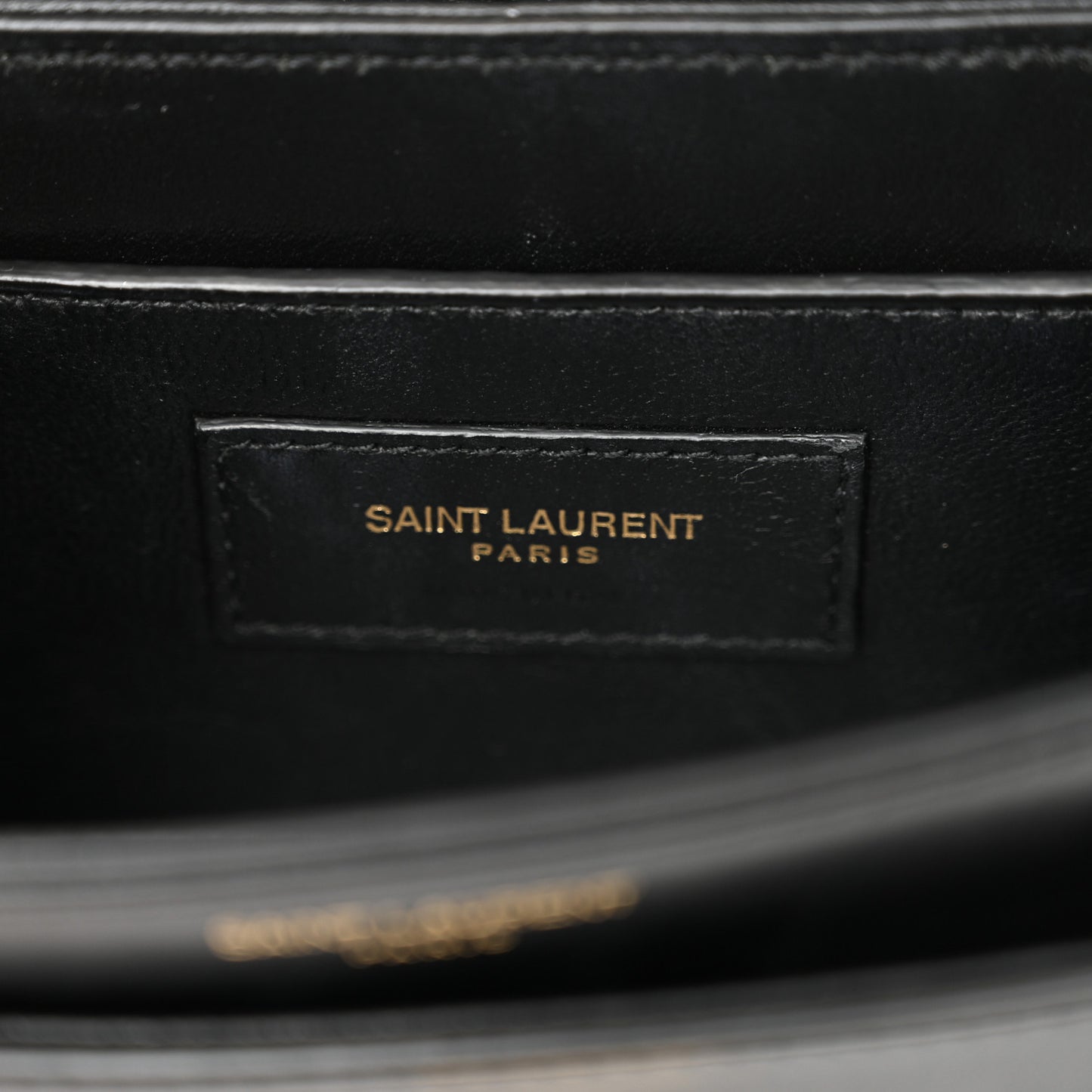 Smooth Calfskin Small Solferino Satchel Black