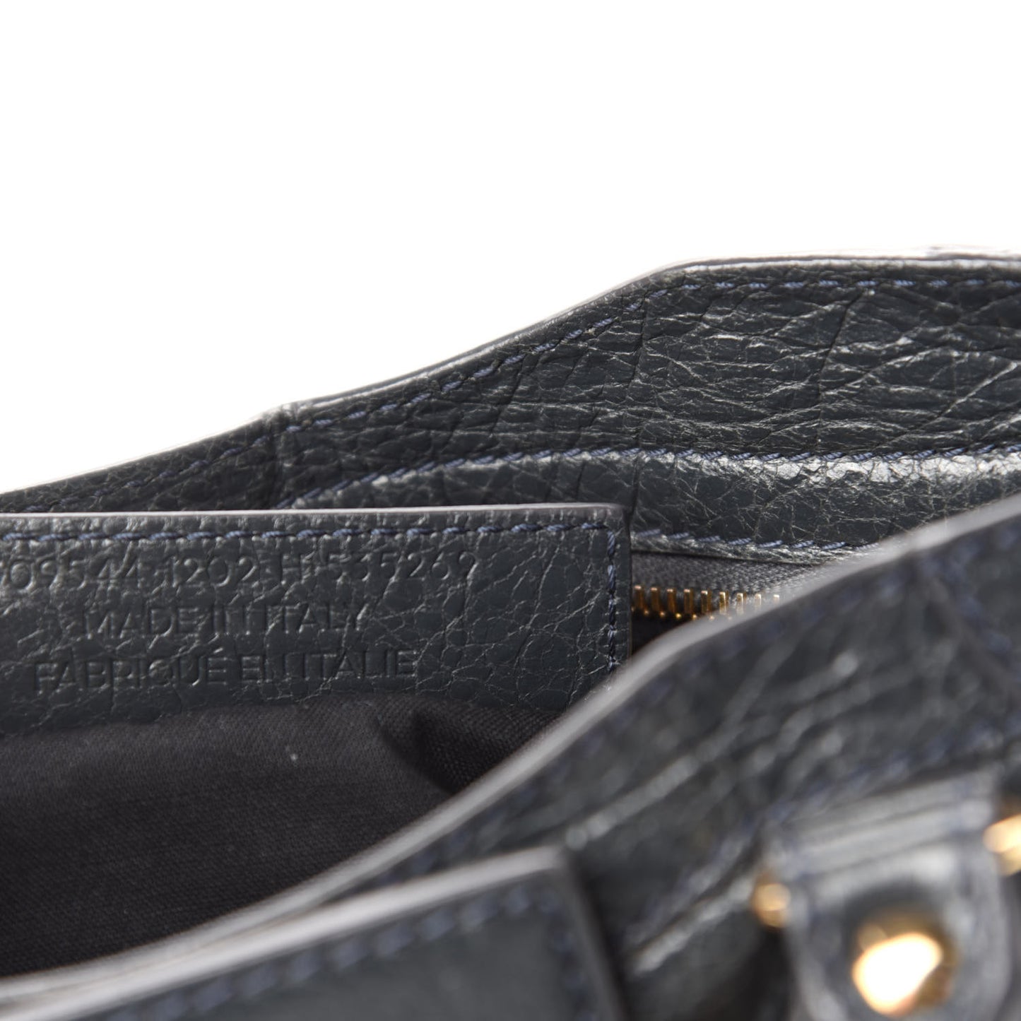 Agneau Giant 12 Gold Hardware Mini City Anthracite