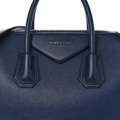 Givenchy Sugar Goatskin Medium Antigona Navy 8 of 17