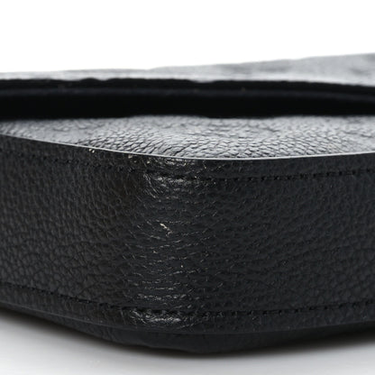 Louis Vuitton Empreinte Pochette Felicie Chain Wallet Black 8 of 9