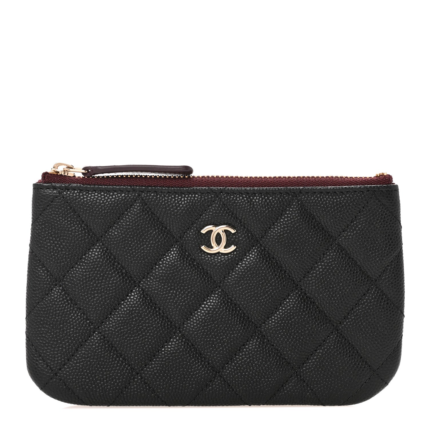 Chanel Caviar Quilted Small Pouch Black 1 of 7