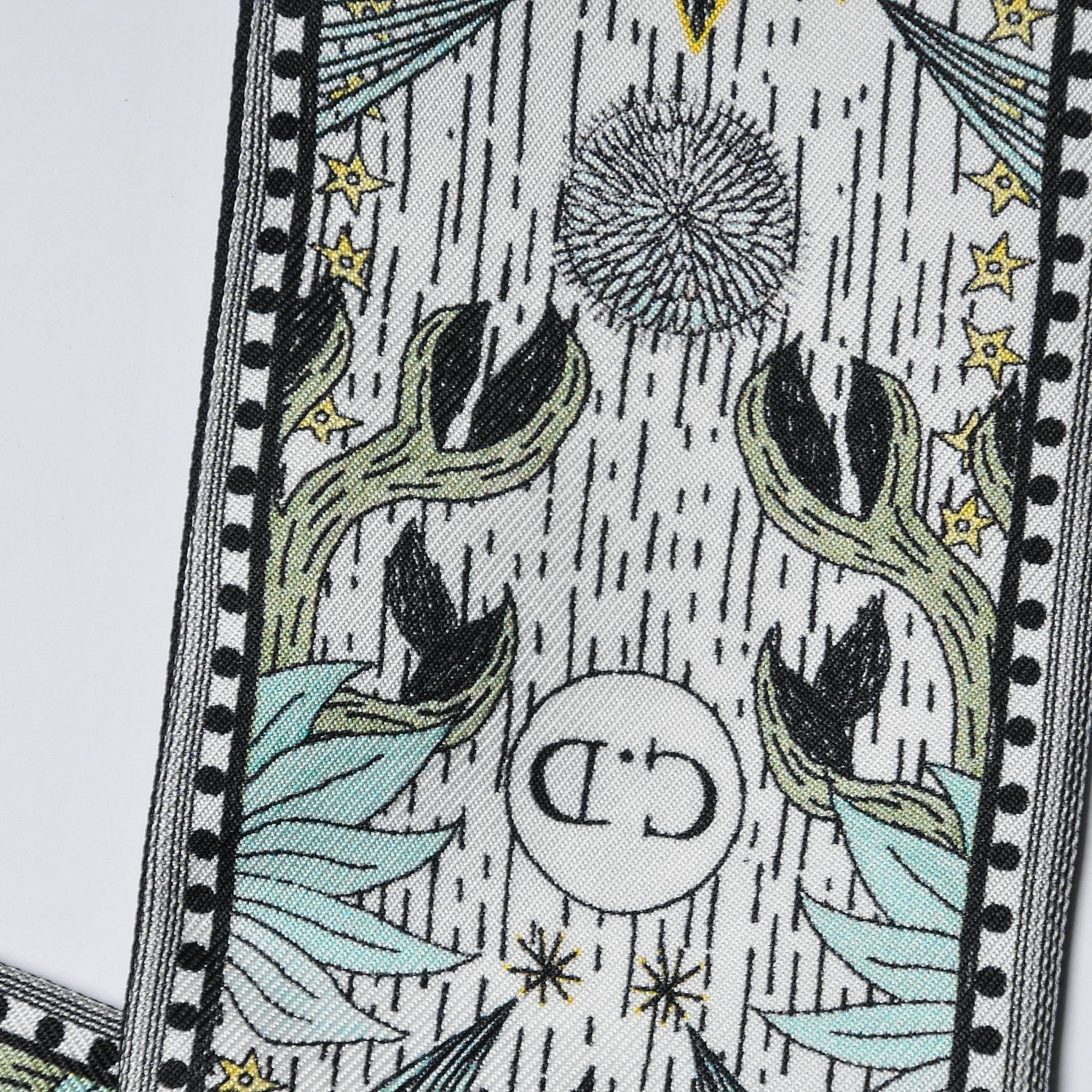 Christian Dior Silk La Lune Mitzah Scarf 3 of 5